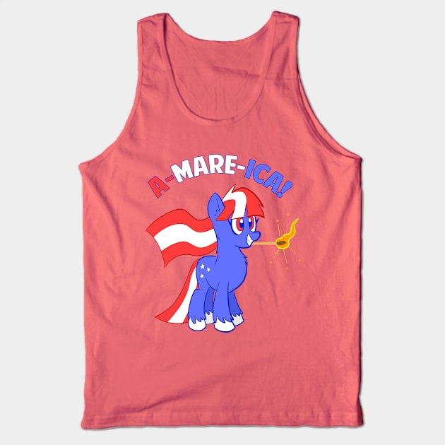 A-MARE-ICA! Tank Top by pembrokewkorgi